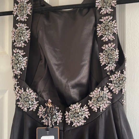 New Ted Baker size 0 embellished backless dress - Picture 7 of 7